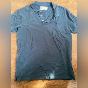 Men’s blue polo shirt